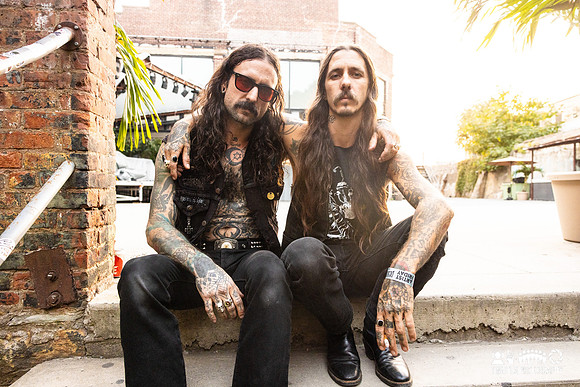 Deathchant photo shoot