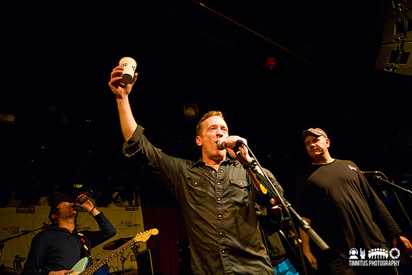 Bill Janovitz, John McCauley, and Mike O'Malley in concert at th