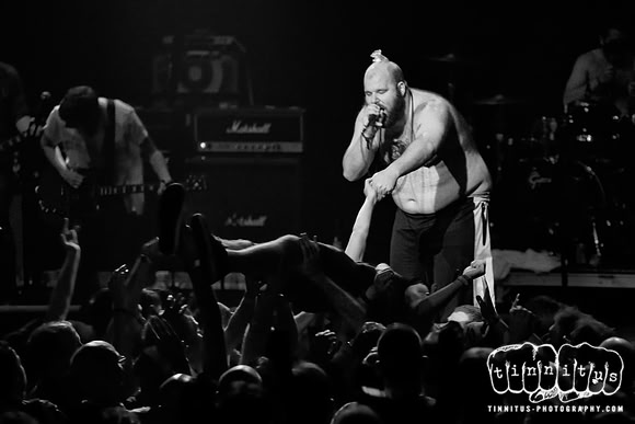 Fucked Up in concert at Matador Records' Lost Weekend - Day 1