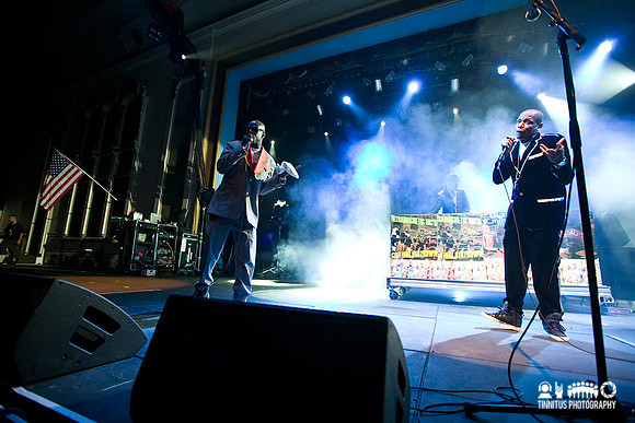 Ultramagnetic MCs in concert at All Tomorrow's Parties - Day 2
