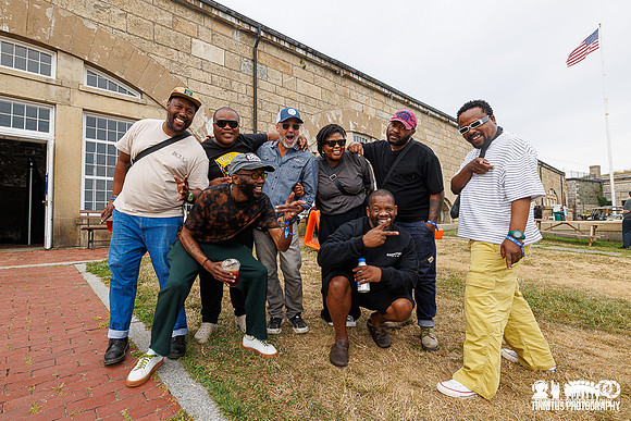 BCUC offstage at Newport Folk Festival
