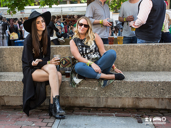 Fans at Boston Calling
