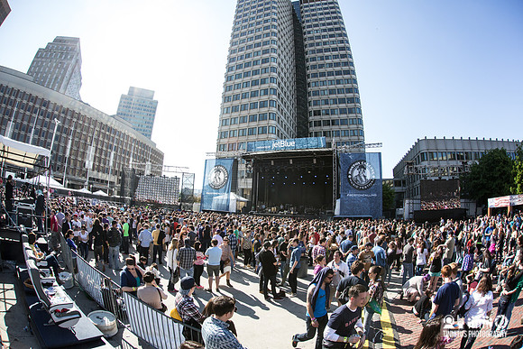 Fans at Boston Calling