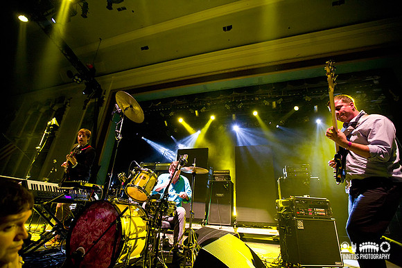 Battles in concert at All Tomorrow's Parties - Day 2