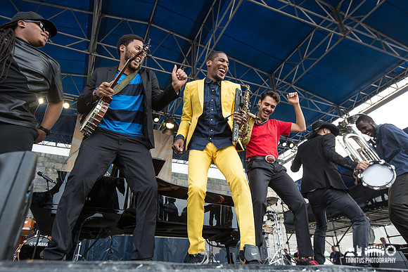 Jon Bastiste and Stay Human in concert