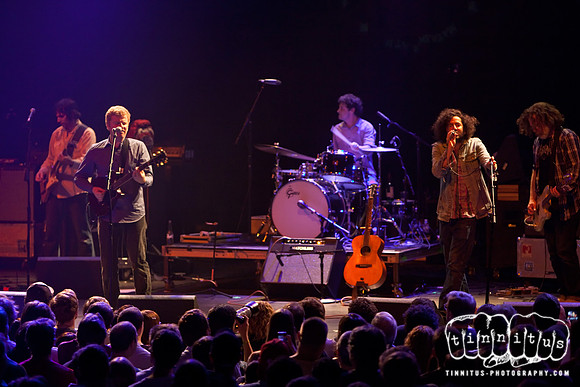 The New Pornographers in concert at Matador Records' Lost Weeken