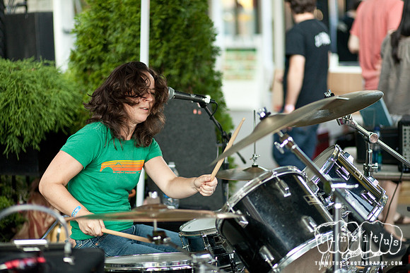 Sleepyhead at the Rock and Roll Yardsale