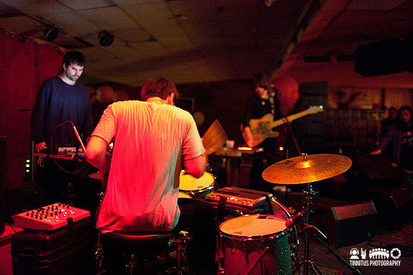 Factory Floor in concert at All Tomorrow's Parties - Day 2