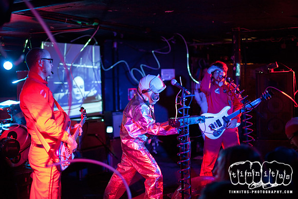 Man or Astro-man? in concert