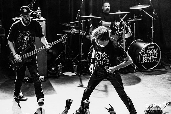 Napalm Death in concert