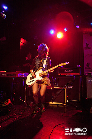 Aurore Ounjian of Mean Creek in concert at the Hot Stove Cool Mu