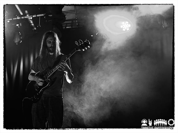 Mick Barr in concert at day two of All Tomorrow's Parties, curat