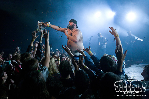 Fucked Up in concert at All Tomorrow's Parties - Day 3