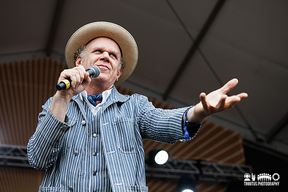 John C Reilly introduces the final set at Newport Folk Fest, Songs For The People