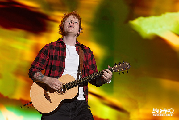 Ed Sheeran in concert
