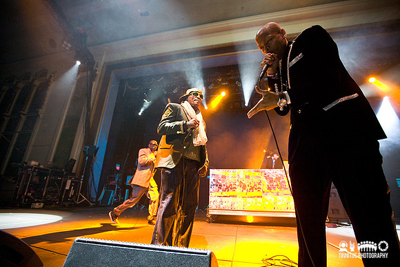 Ultramagnetic MCs in concert at All Tomorrow's Parties - Day 2
