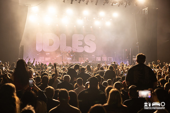 IDLES in concert