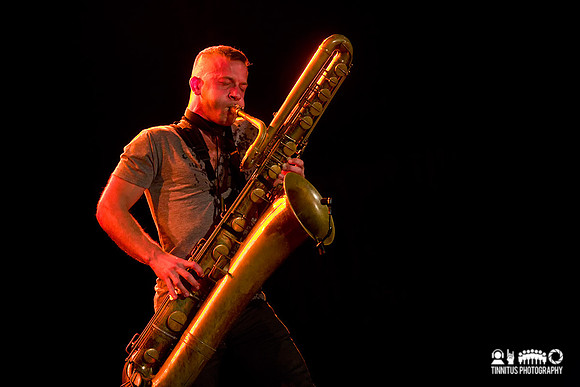 Colin Stetson in concert at All Tomorrow's Parties - Day 2