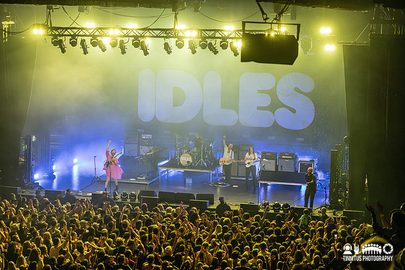 IDLES in concert