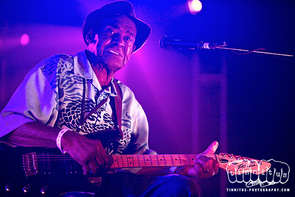 Blues legend T Model Ford in concert at All Tomorrow's Parties -