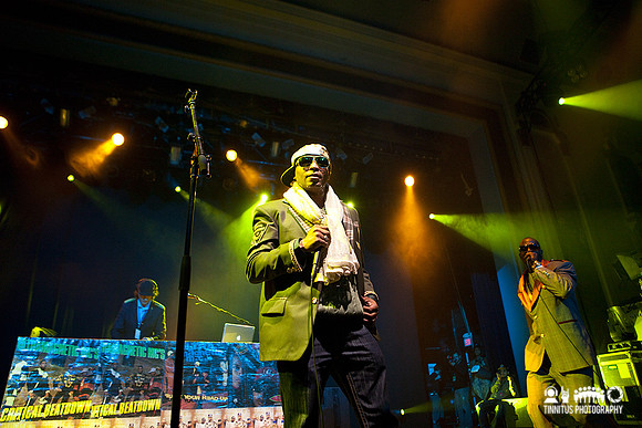 Ultramagnetic MCs in concert at All Tomorrow's Parties - Day 2