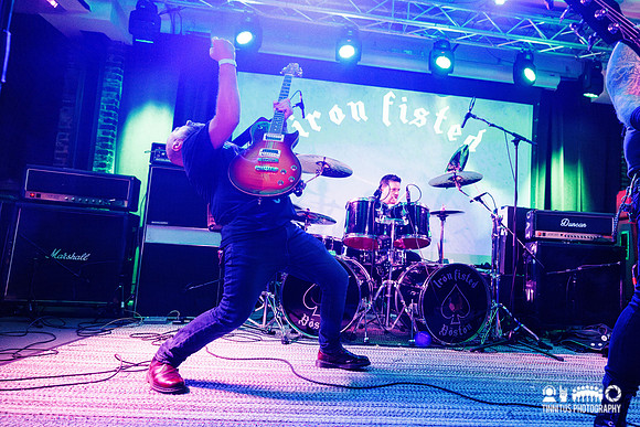 Iron Fisted in concert