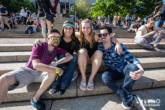 Fans at Boston Calling