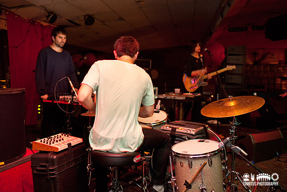 Factory Floor in concert at All Tomorrow's Parties - Day 2