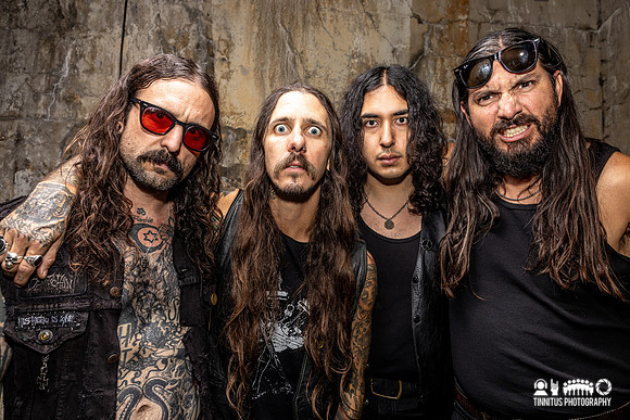 Deathchant photo shoot