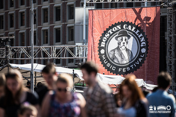 Fans at Boston Calling
