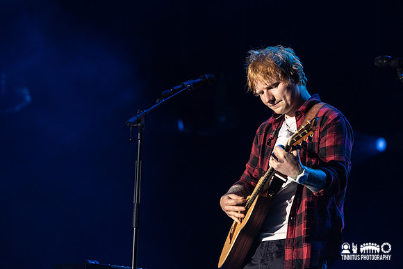 Ed Sheeran in concert