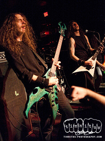 Evile in concert