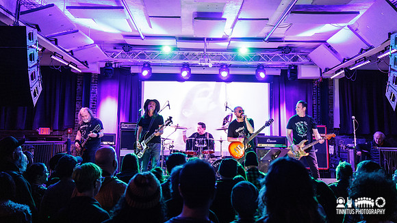 Iron Fisted in concert