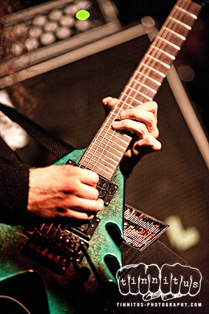 Evile in concert
