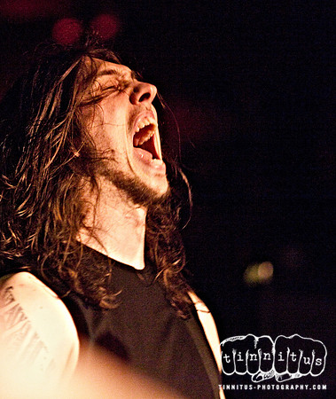 Evile in concert