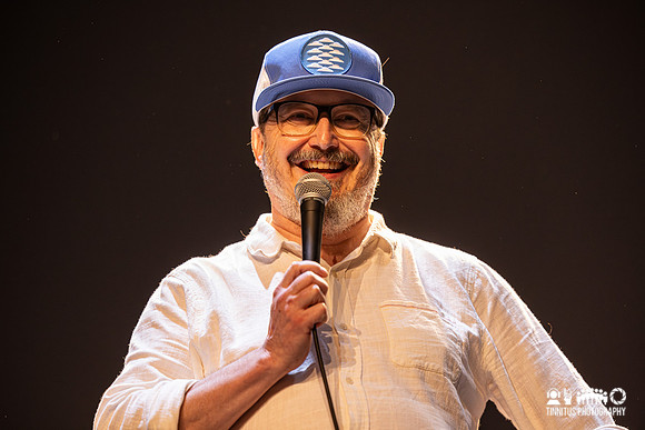 John Hodgman, Jean Grae and Dave Hill at Solid Sound