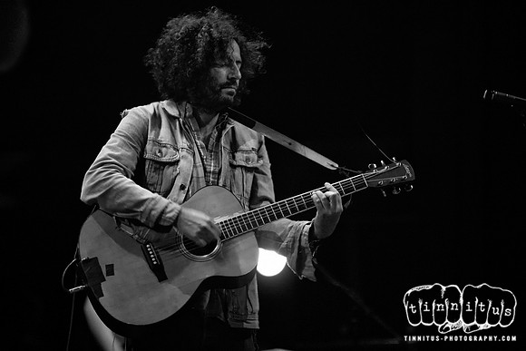 Dan Bejar of The New Pornographers in concert at Matador Records