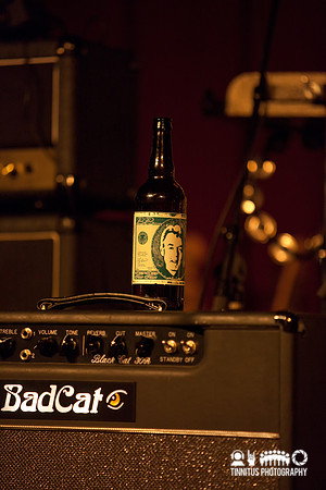 A custom made beer label featuring Peter Gammons, at the Hot Sto