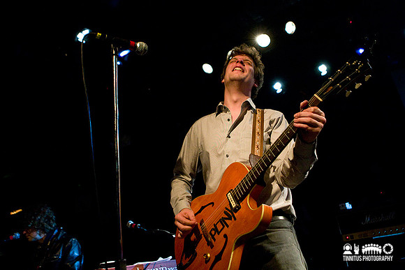 Ian O'Neill of Deer Tick in concert at the Hot Stove Cool Music