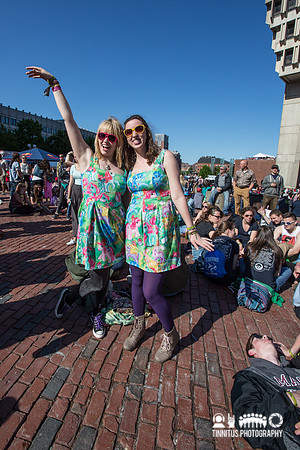 Fans at Boston Calling