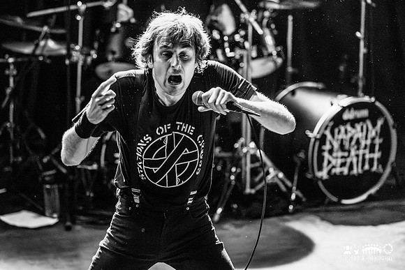 Napalm Death in concert