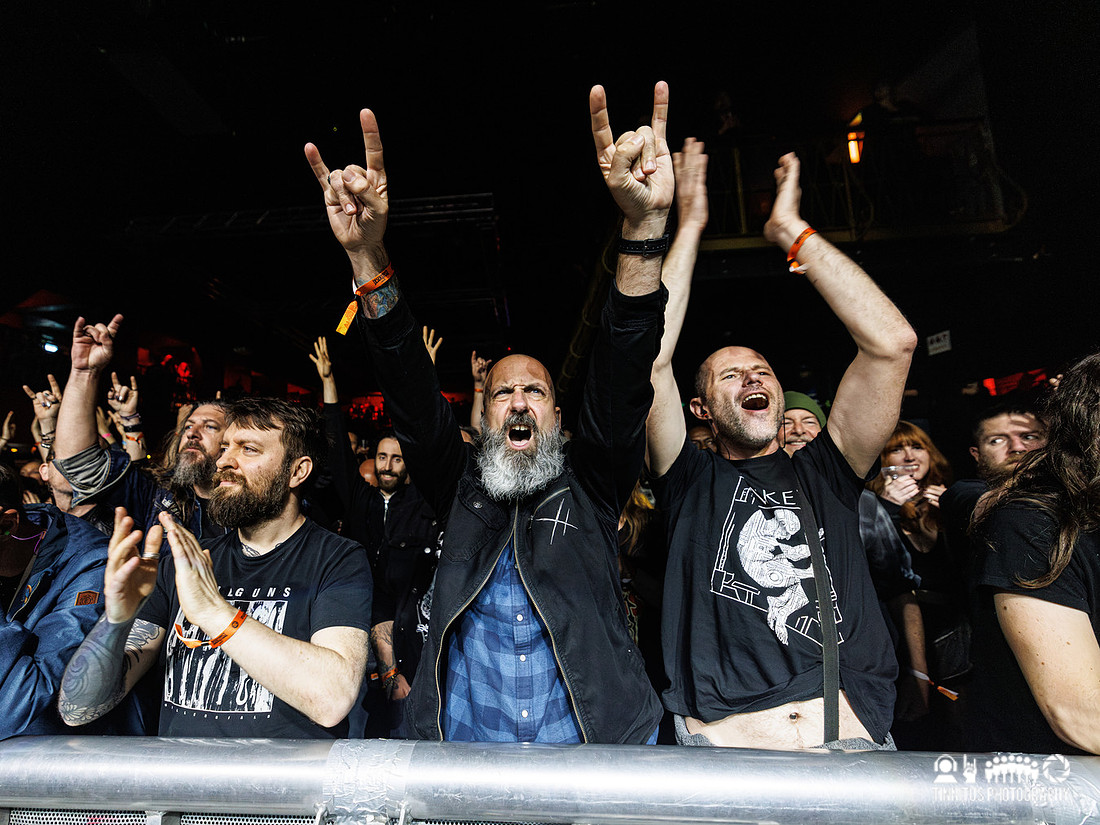 Fans at Slift, Desertfest London