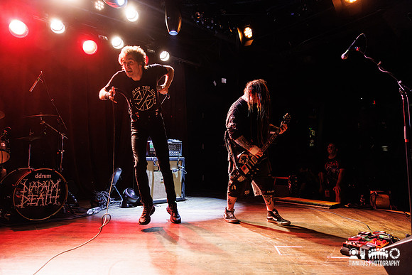 Napalm Death in concert