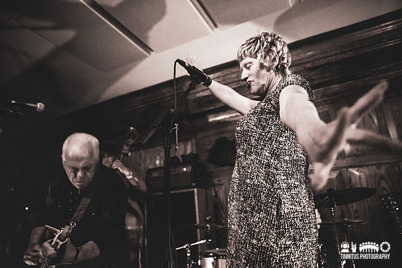 Jon Langford and Sally Timms in concert