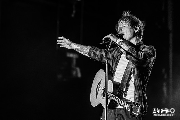 Ed Sheeran in concert