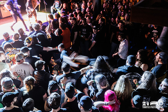 Napalm Death in concert