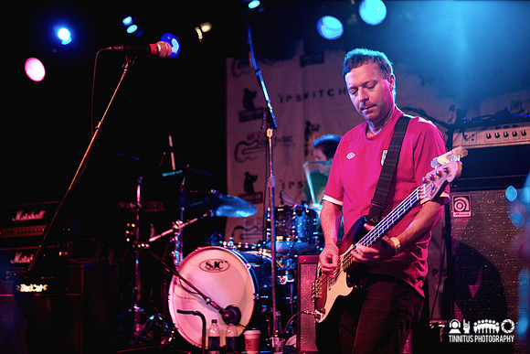 Chris Colbourn of Buffalo Tom performs at the Hot Stove/Cool Mus