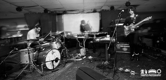 Factory Floor in concert at All Tomorrow's Parties - Day 2