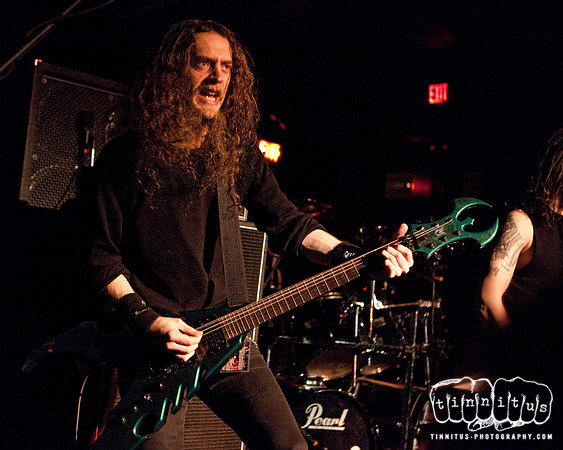 Evile in concert