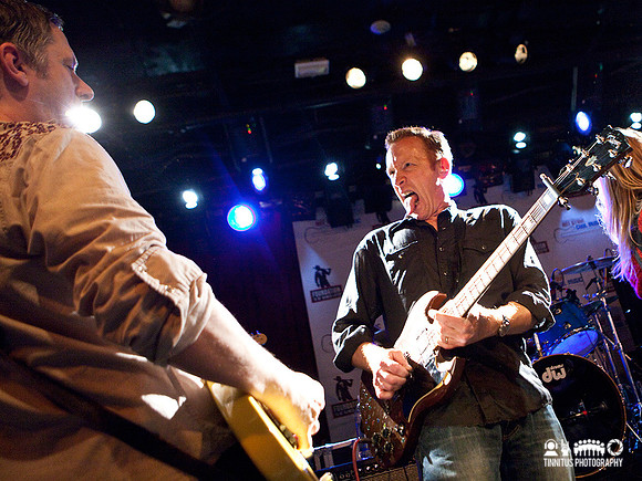 Mike Gent and Bill Janovitz at the Hot Stove Cool Music All-Star